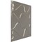 Ekena Millwork 19 5/8in. W x 19 5/8in. H Versailles EnduraWall Decorative 3D Wall Panel Covers 2.67 Sq. Ft. WP20X20VEBCR - alternate 4